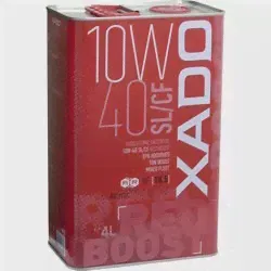 Моторное масло XADO Atomic Oil 10W-40 SL, CF Red Boost 4 л цена, купить в Москве, отзывы, характеристики, обзор-0