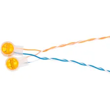 Соединитель Netlan EC-SL-UY2-YL-100, желтый