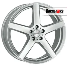 DEZENT TY (Silver) для MERCEDES-BENZ SL (230) 7.5x18 5x112 ET 38 DIA 70.1