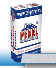 Цветная кладочная смесь PEREL "SL" супер-белая 25 кг