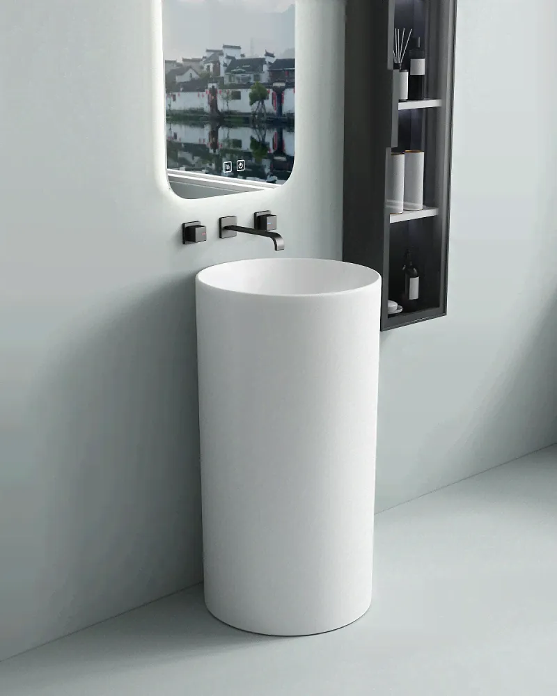 Раковина SantiLine 45 SL-4014 Белая-2