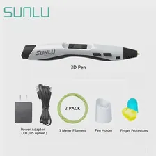 🛍 SUNLU 3D принтер Ручка SL-300 Новый DIY подарок Бесплатная доставка с Великобритании ЕС США Plug 8 цифровой контроль скорости для рисования и DIY